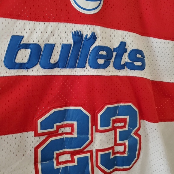 Vintage Nike Michael Jordan Washington Bullets Basketball Jersey Men's Size XL - Picture 2 of 7